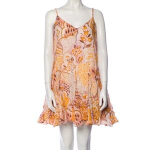 RHODE | Casey 70’s Floral Mini Dress Sz: S